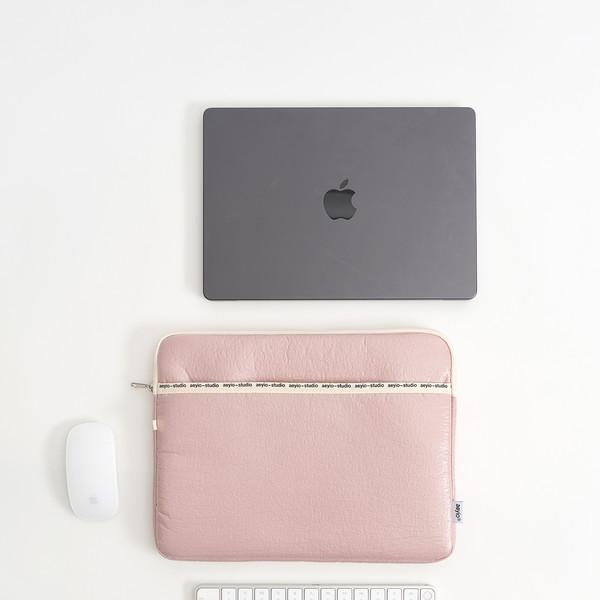 [aeyio] GLOSSY LAPTOP POUCH_글로시 노트북 파우치 (2 Size / 4 Colors)_ANP1000/2000