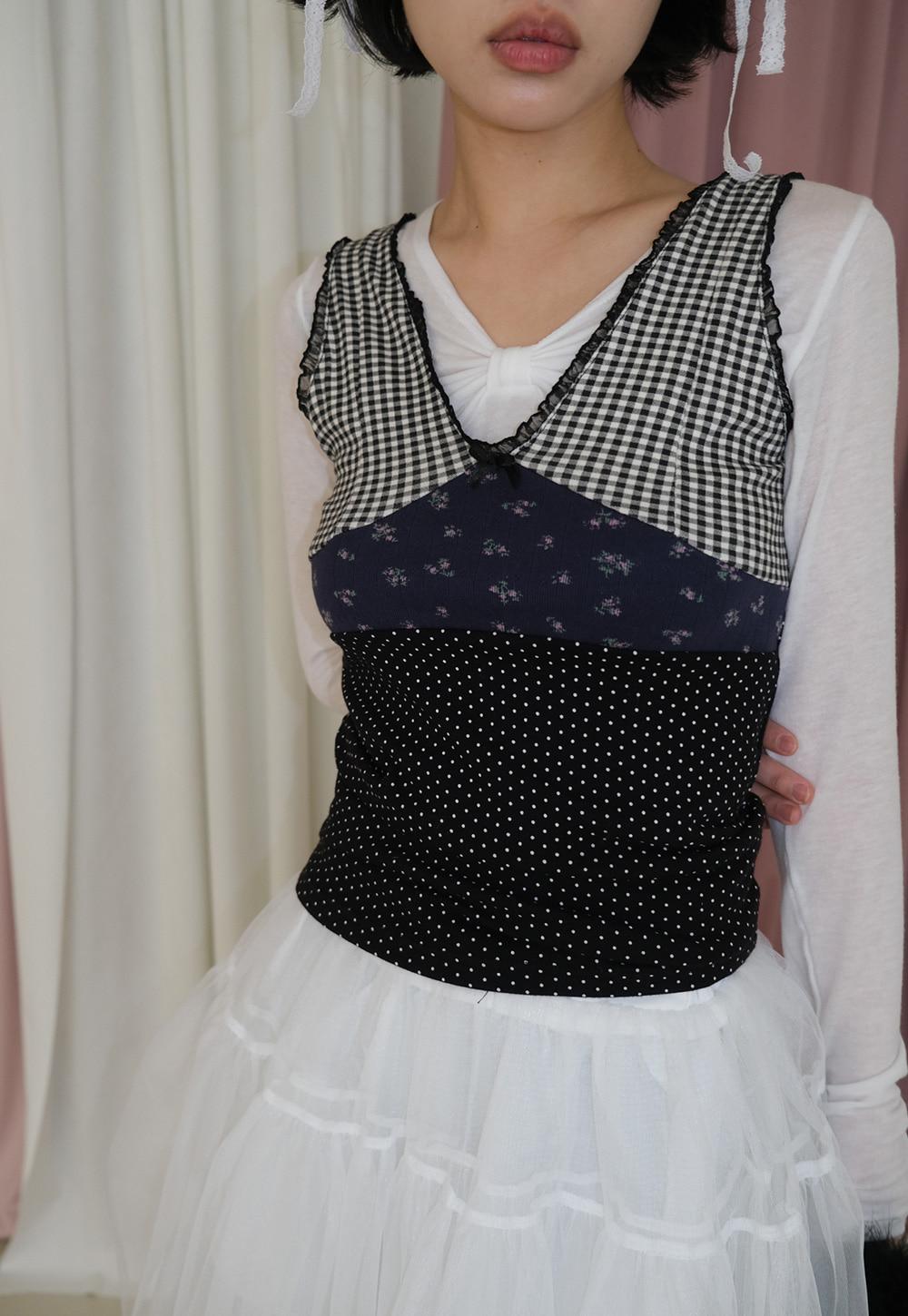 MOKA LACE TOP _BLACK