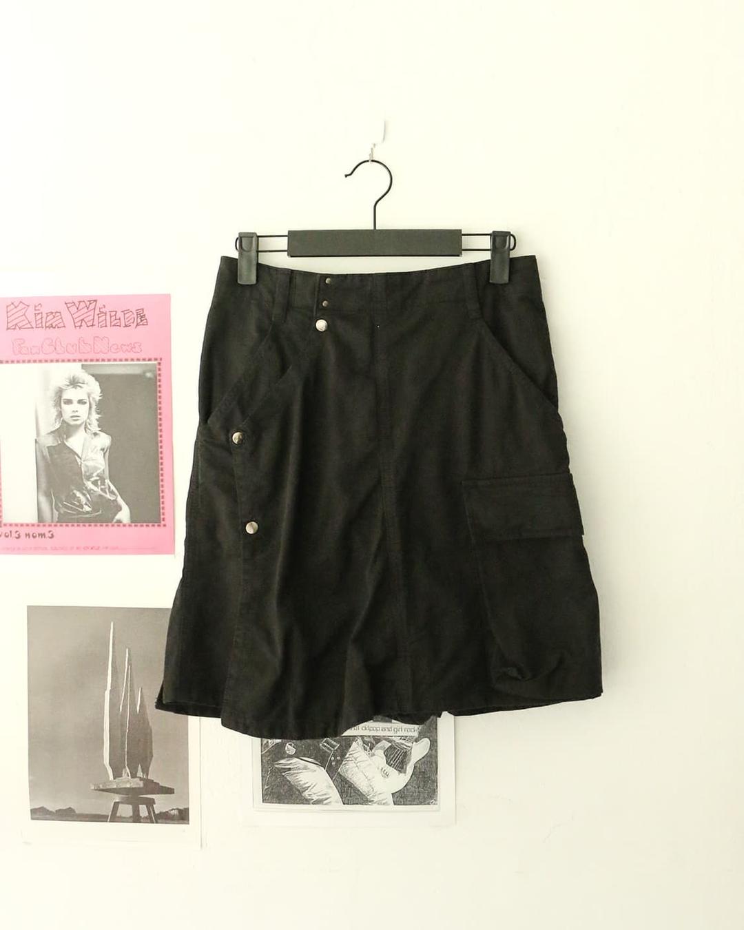 주카 블랙 카고 스커트  | 후루츠패밀리