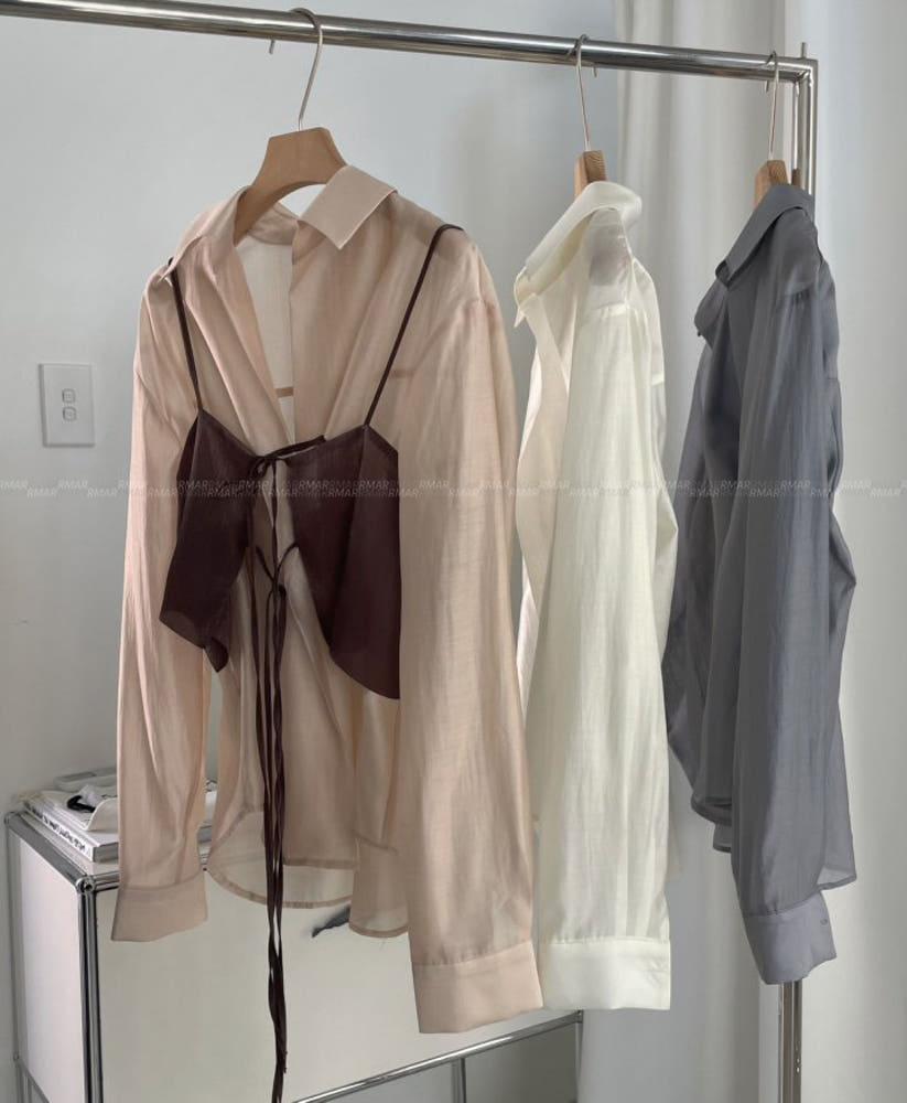 FLOWER 플라워 25SS 뉴 소다 블라우스 