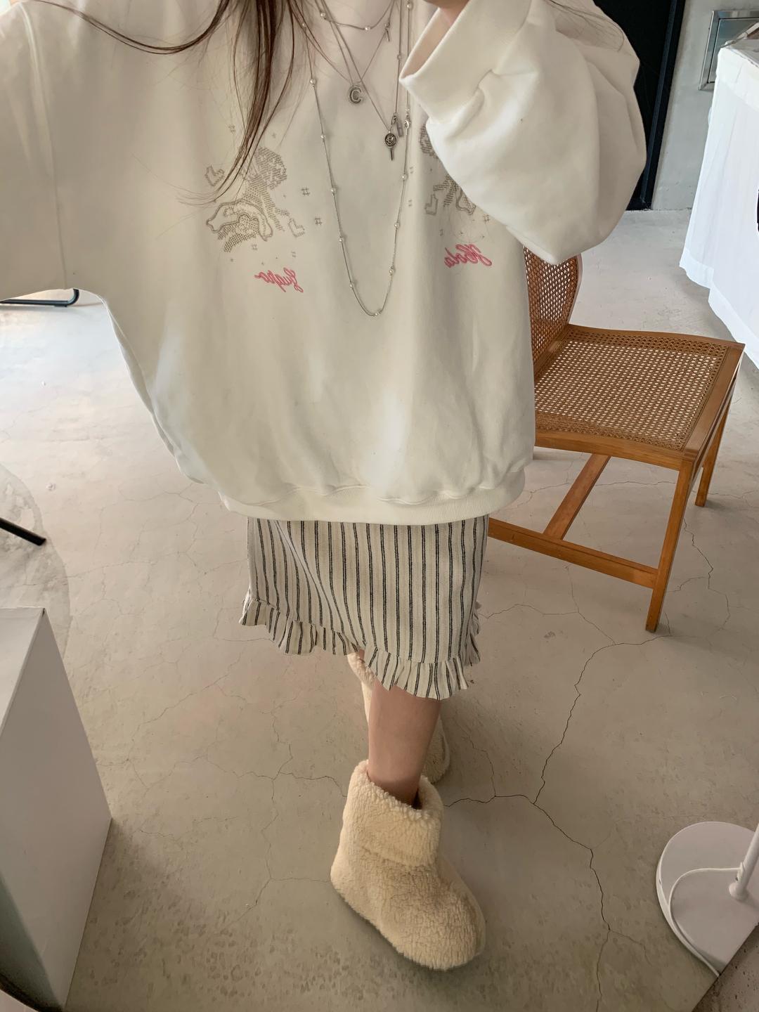 피핀샵 피핀샵 ppinshop angel 기모 스웻셔츠 (3col)