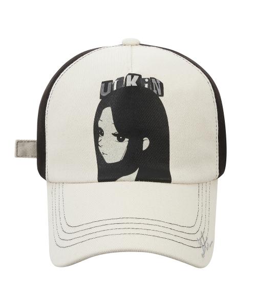 얼킨 X 이예린 아티스트 캄 워터 볼캡_블랙 샌드