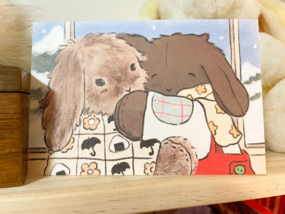 [하미네] 포옹을 전해요 엽서