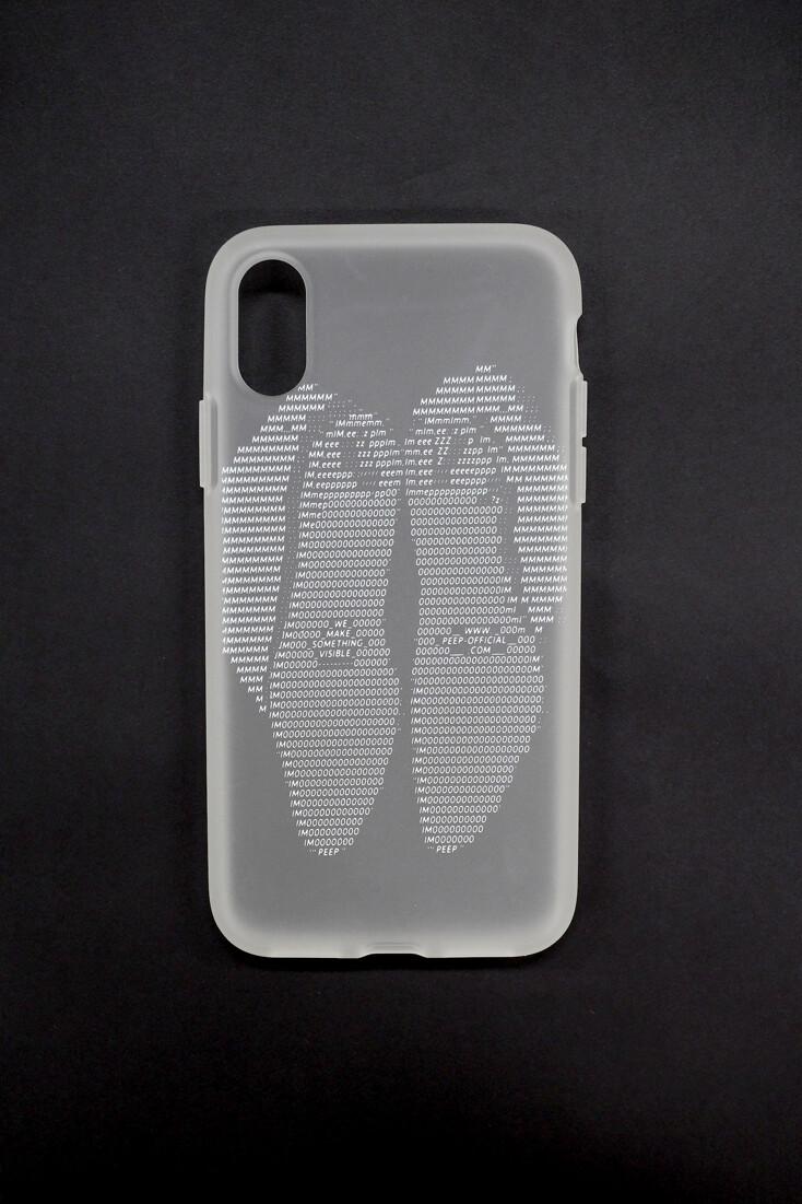 Foot print iPhone Case (2colors)_White