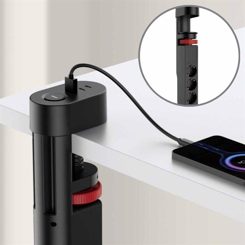 차야 프리드릴 클램프형 멀티탭