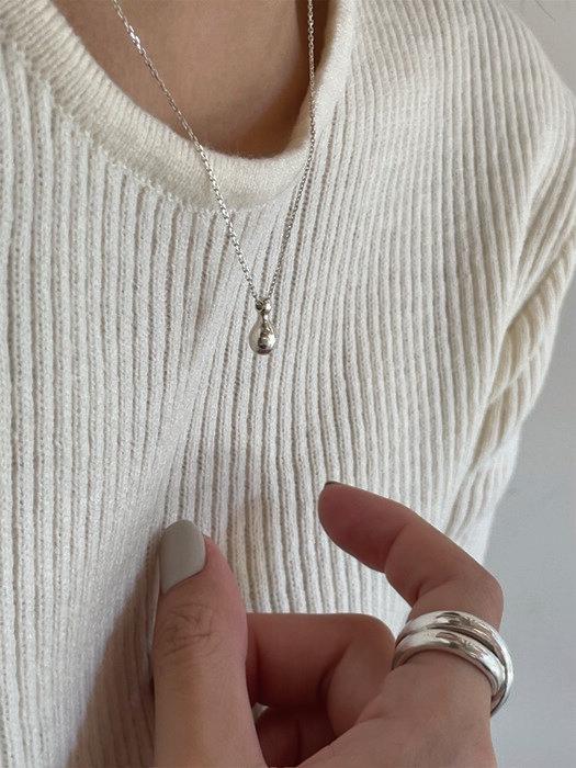 Water drop necklace