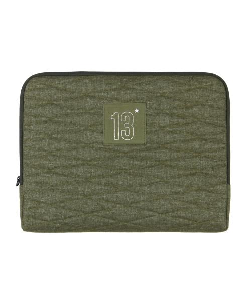 13 NOTEBOOK POUCH QUILT_Khaki