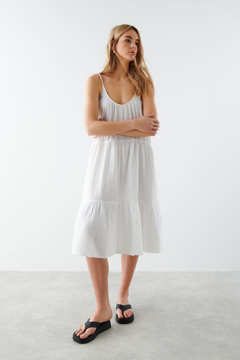 Eliza gauze dress