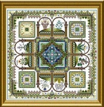 Herbularius - The Medieval Herb Garden Mandala