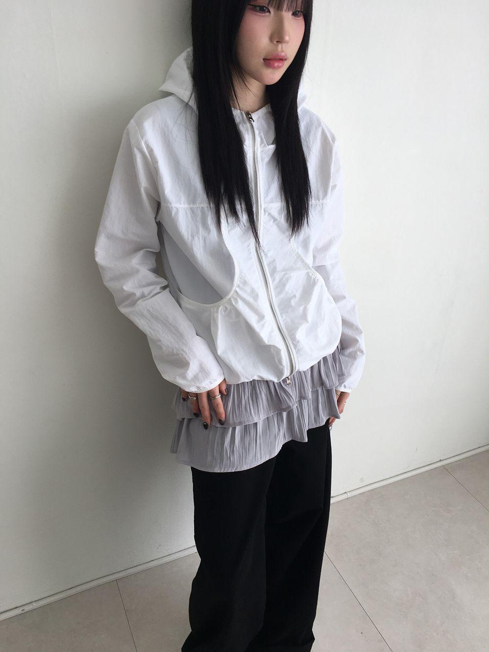 버번 나일론 바람막이 (3colors)