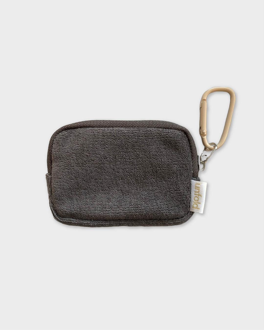 Terry card case (brown)