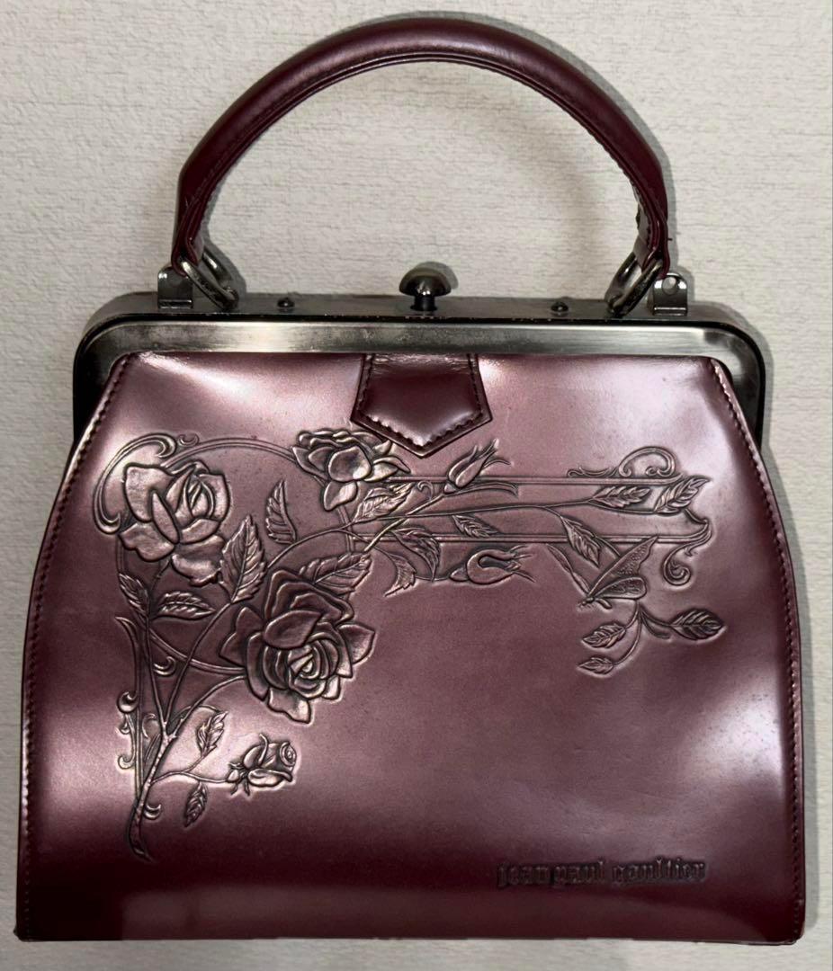 【再値下】JEAN PAUL GAULTIERジャンポールゴルチエ　ハンドバッグ