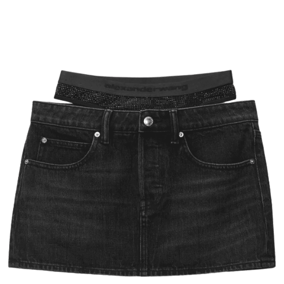 Mini Skirt Prestyle Hotfix Mesh