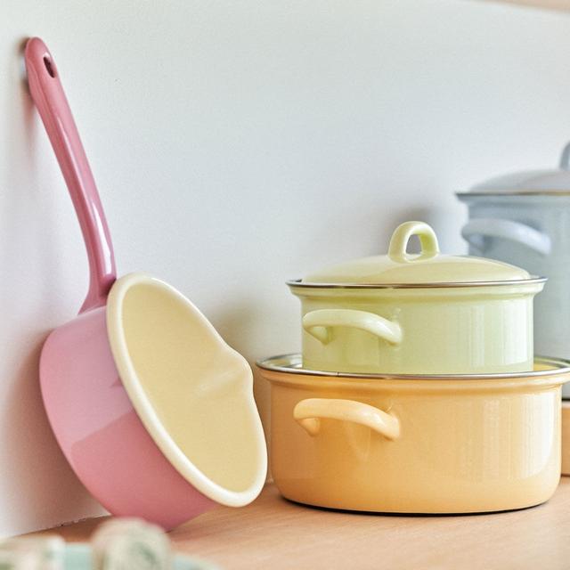 리스 번트 양수냄비 16cm, 20cm + 번트 밀크 소스팬 12cm 세트