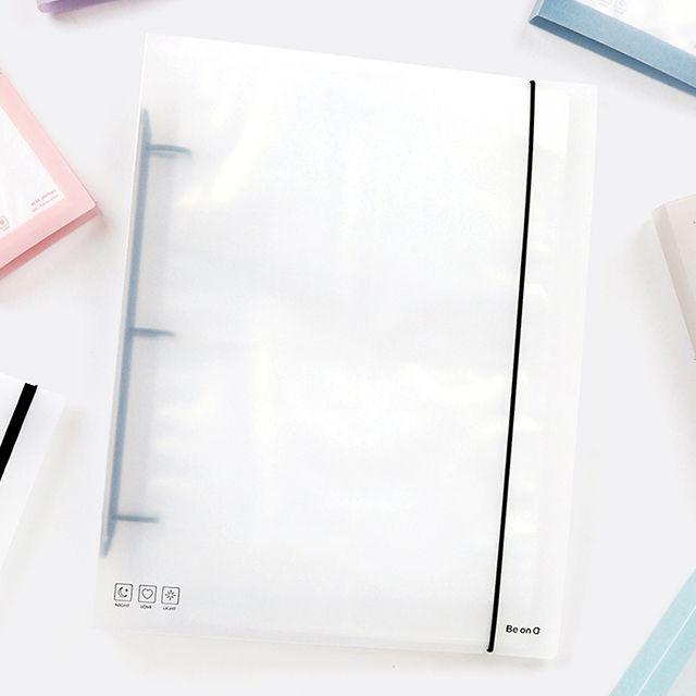 비온뒤 데코포켓 빅 A4 3공 바인더 커버