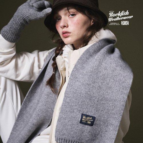 플러피 니트 머플러 - 6color