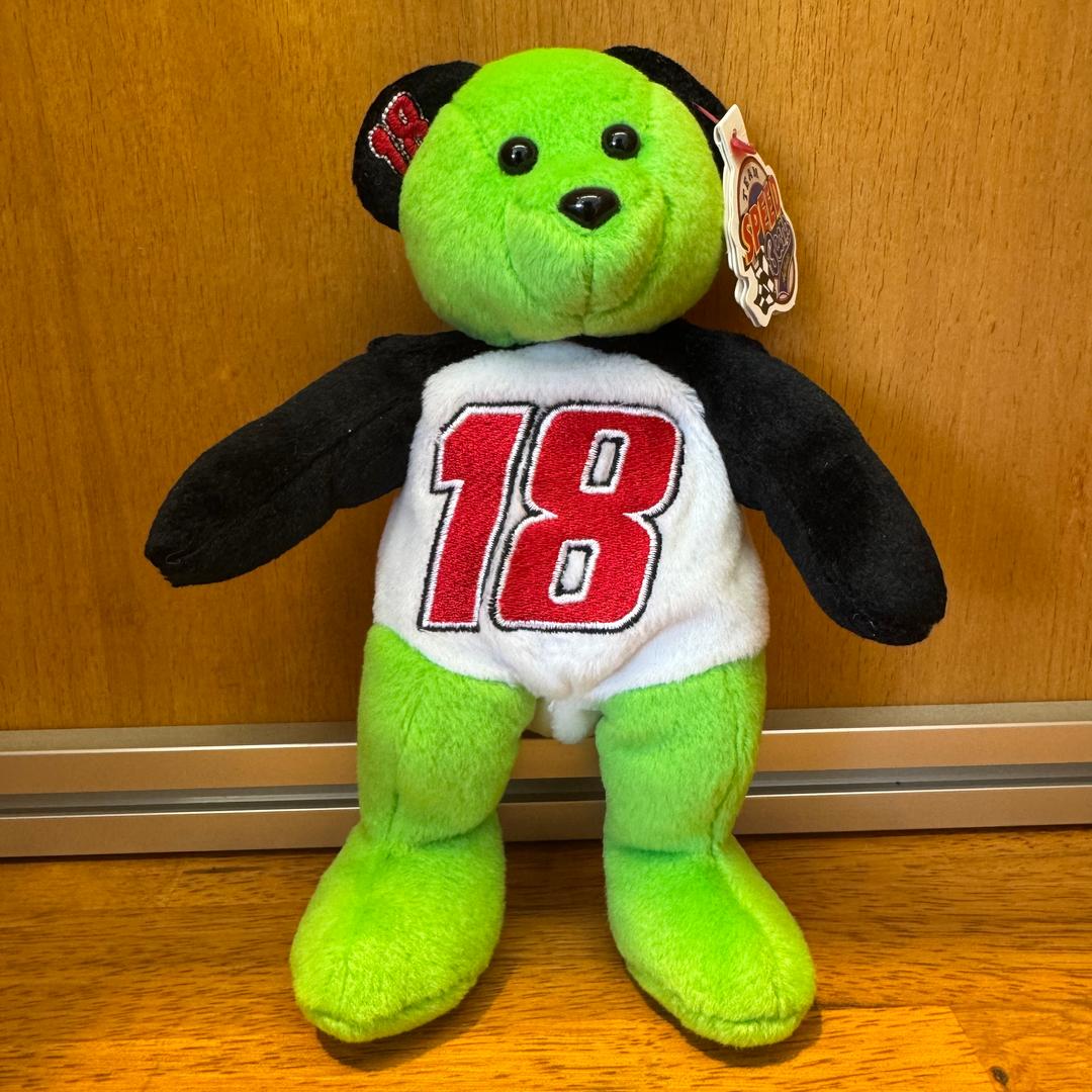 NASCAR TEAM SPEED BEAR (#18)