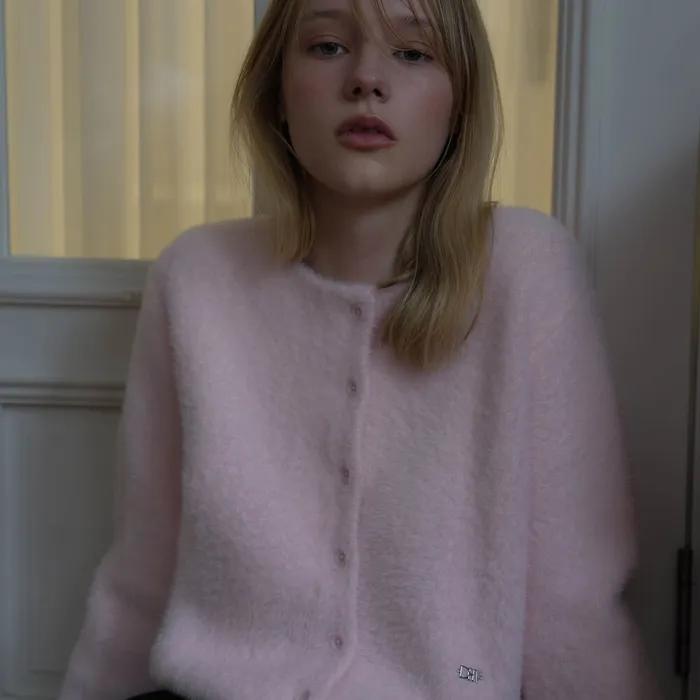 Soft Fur Cardigan [Pink]