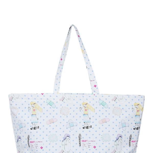 (white) motka ambu canvas bag