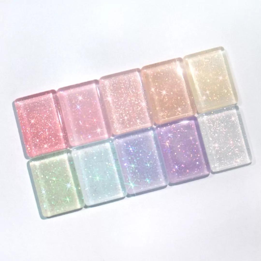 [더젤] # 라비타에벨라 10종단품 -논와이프 시럽글리터젤 10종 단품 {10g}