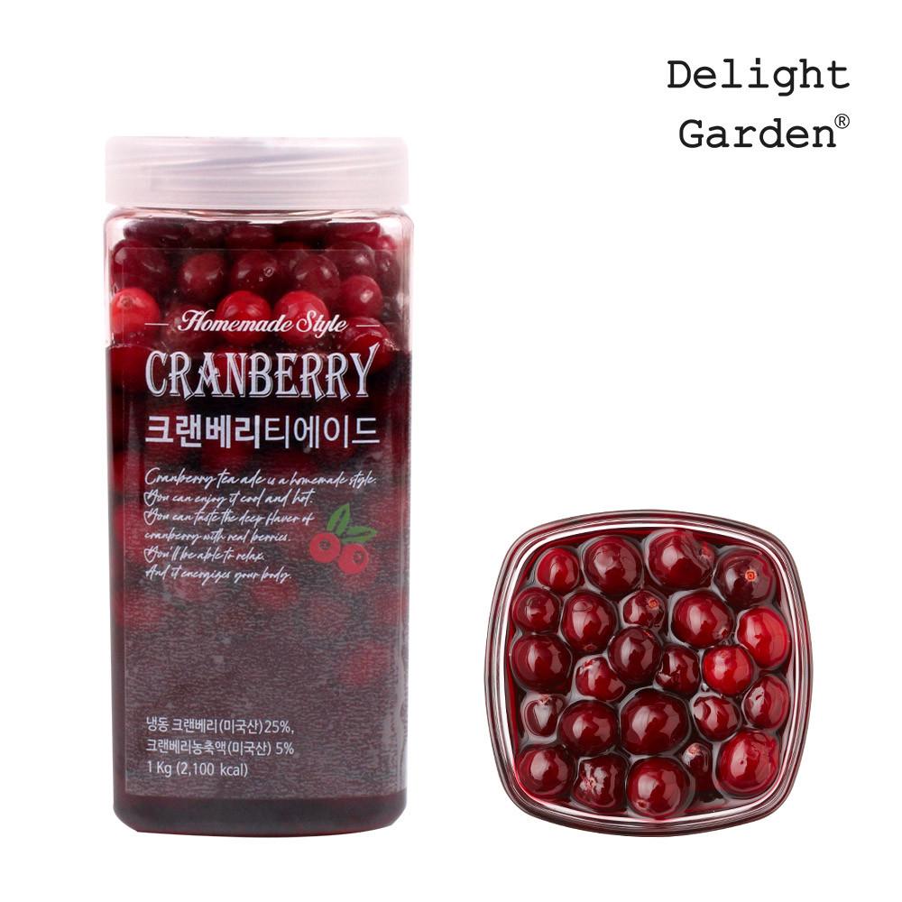 딜라잇가든 크랜베리 티에이드 베이스 1kg
