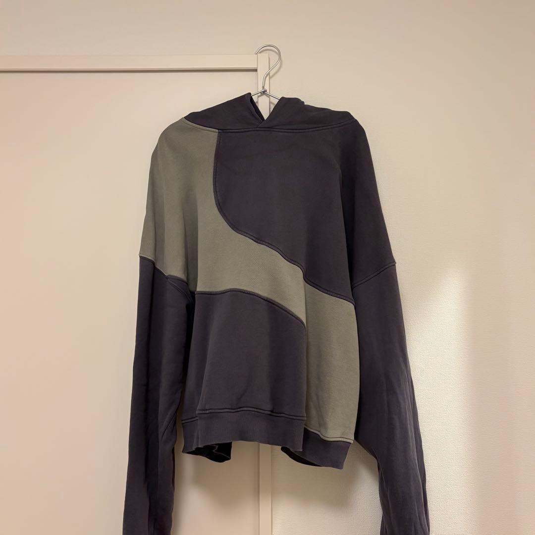 ERL WAVE HOODIE DARK GREY