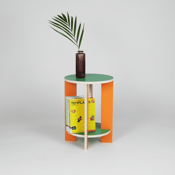 VIBRANT 원형스툴 스툴 화분 화분받침대 받침대 수납 의자 식물수납 책꽂이 티테이블