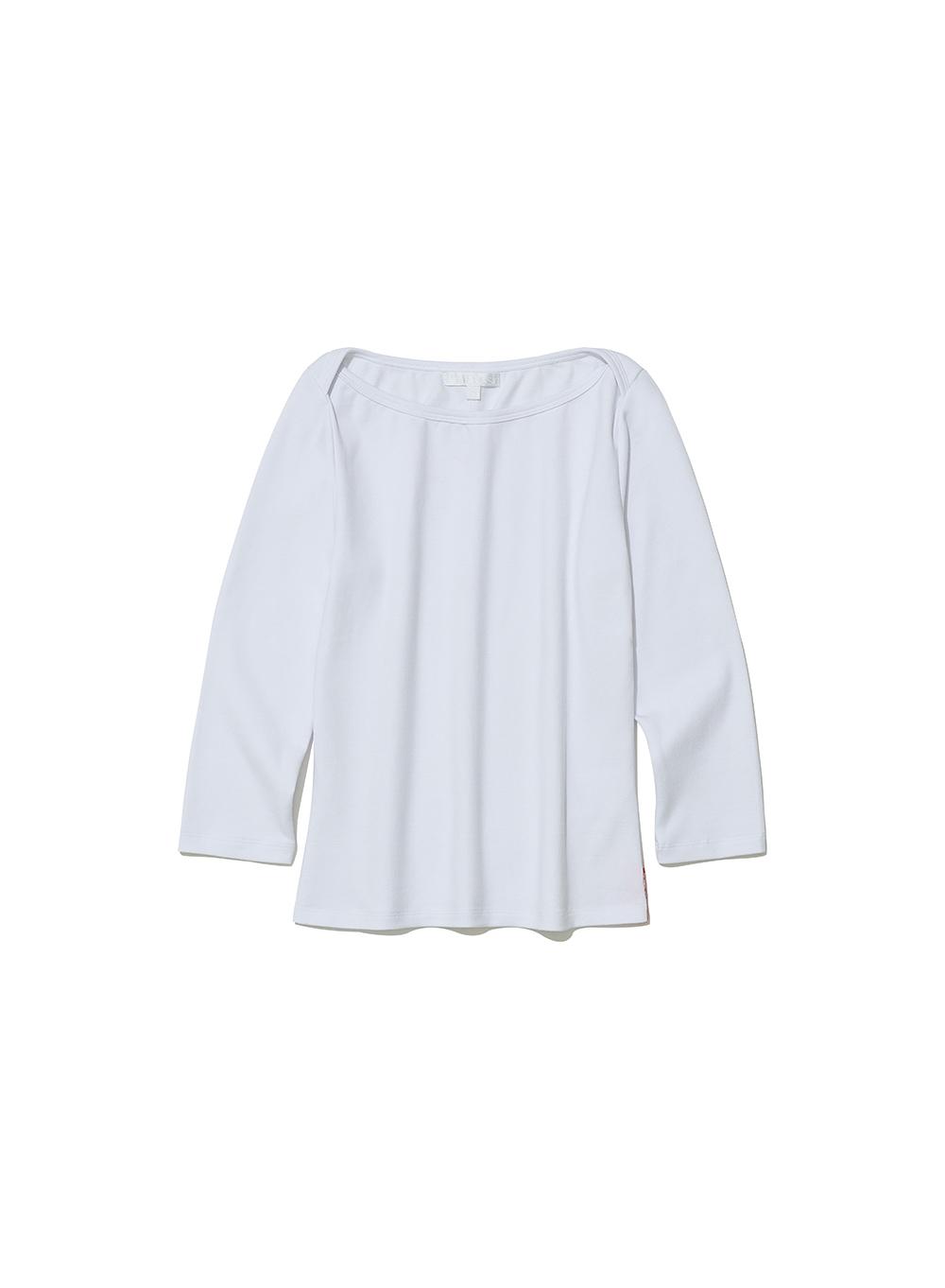 [WOMEN] PWC THREE-QUARTER SLEEVE TEE_WHITE