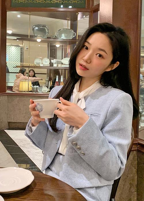 프롬비기닝 [세트기획][MADE]라이크 크롭라운드자켓 (2color)