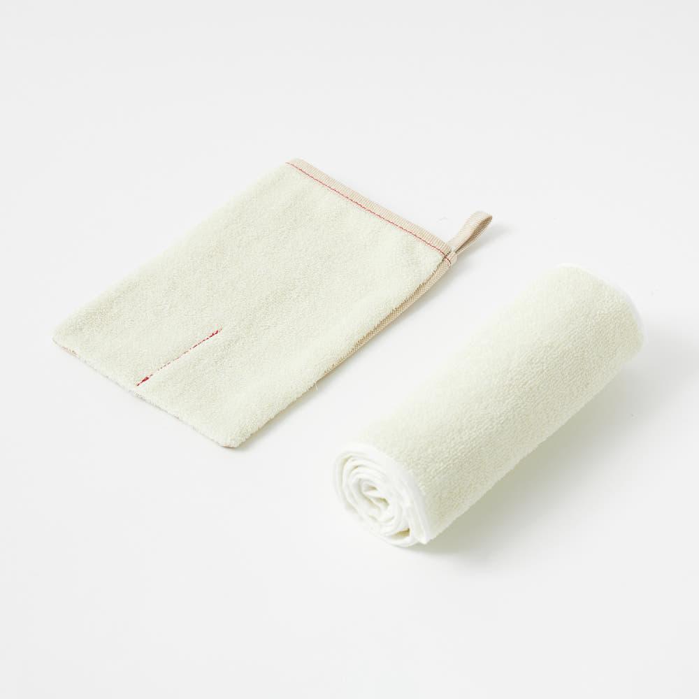 사사와시 바디 스크럽 타월과 장갑 Sasawashi Body Scrub Towel & Mitten