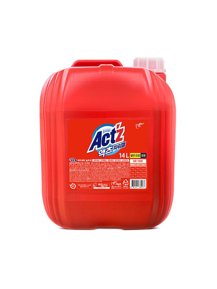 액체세제 액츠 파워젤 14L 말통