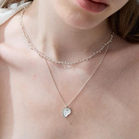 discliche large melting necklace