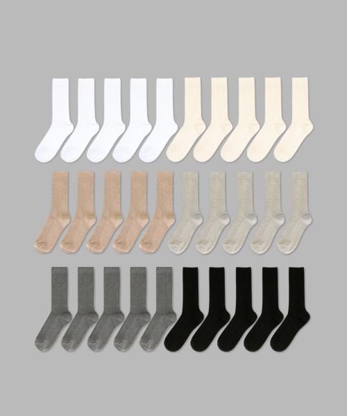 일오공칠(IL-O-GONG-CHIL)  [5PACK] 1507 우먼스 모노 슬림 하이 립삭스 - 스노우화이트/크림/밀크브라운/그레이/챠콜/블랙 - 사이즈 & 후기 | 무신사