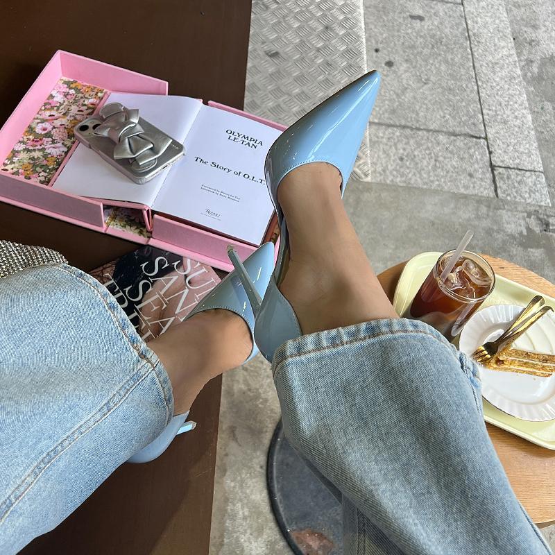 [RP3026] 벨뉴 스틸레토 하이힐 펌프스