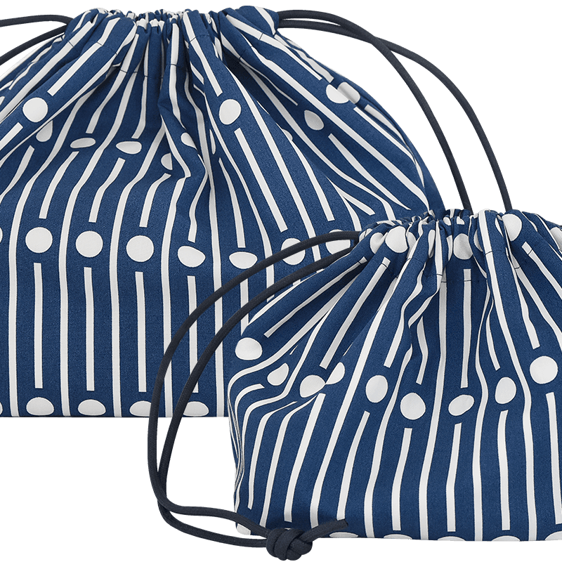 Miller Reverse Blue Plump Pouch 밀러 리버스 블루 플럼프 파우치