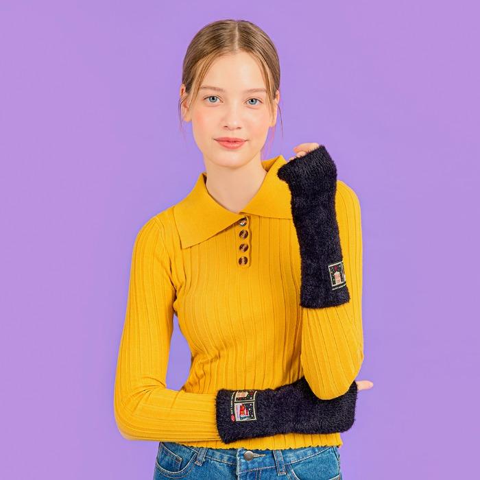 핸드 워머 - Happy Winter Black