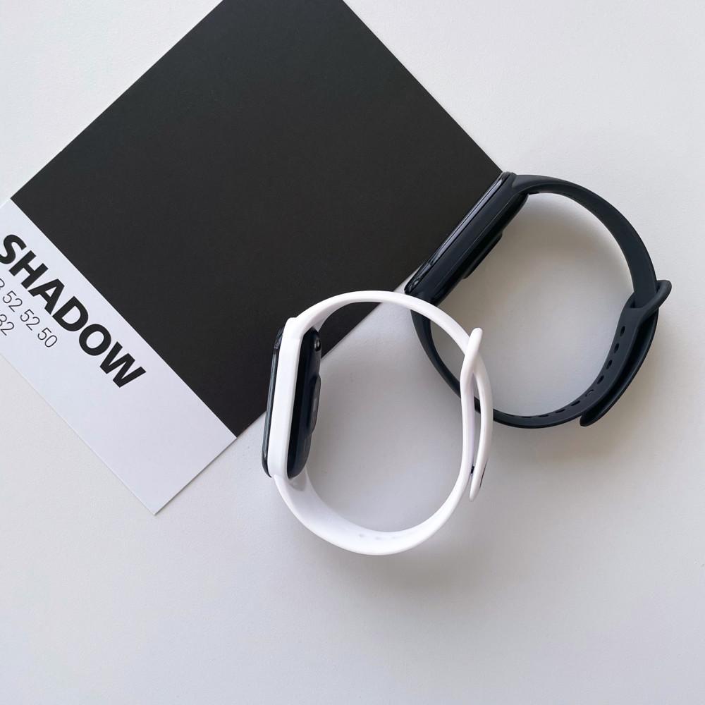 샤오미 미밴드5 6 실리콘 밴드 스트랩