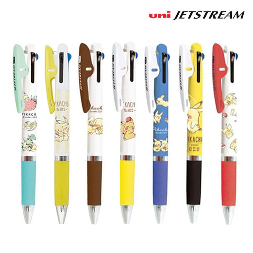 포켓몬 피카츄 제트스트림 캐릭터 3색 볼펜 0.5