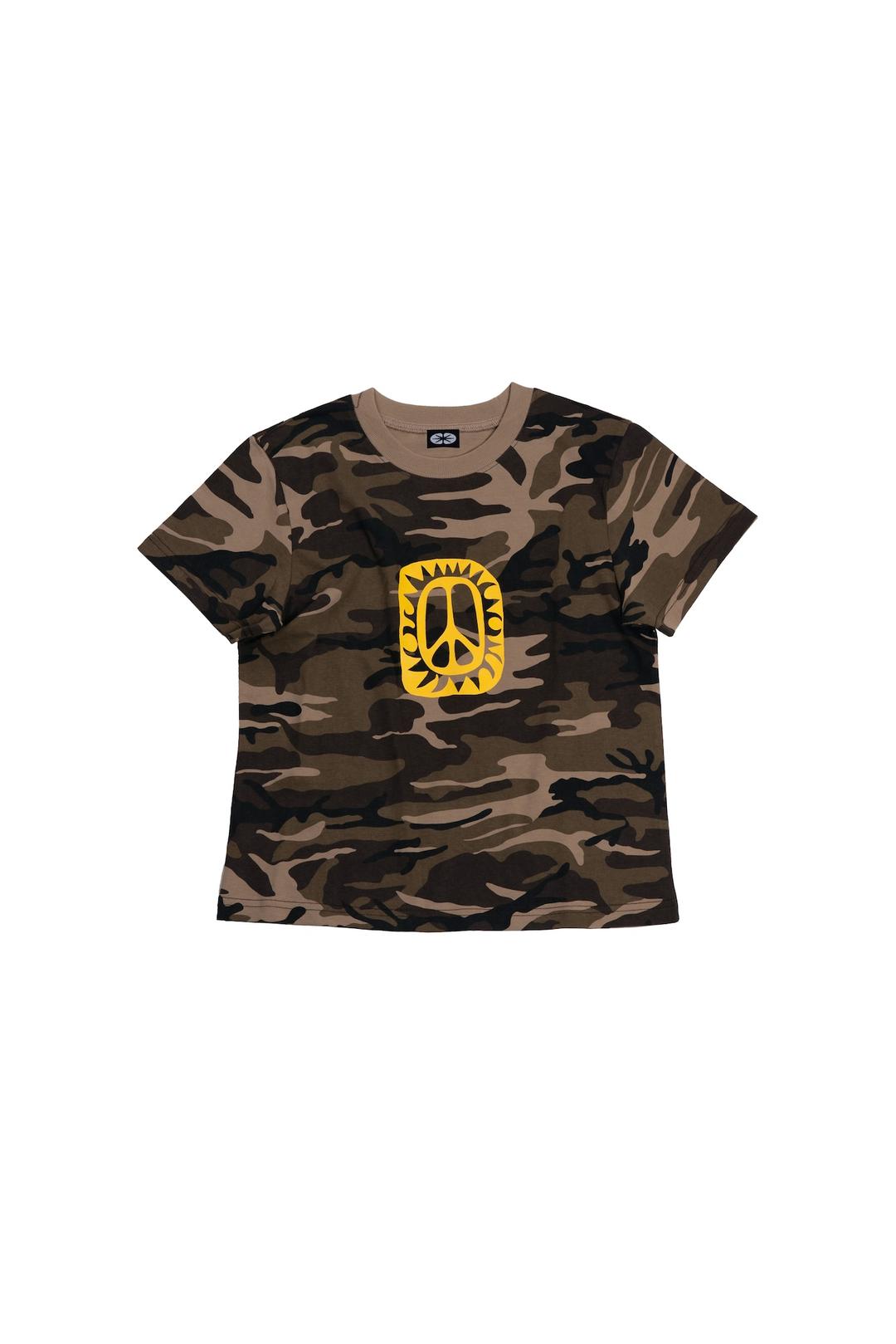Peace Symbol T-ShirtCamo Small Fit *4/18 예약 발송
