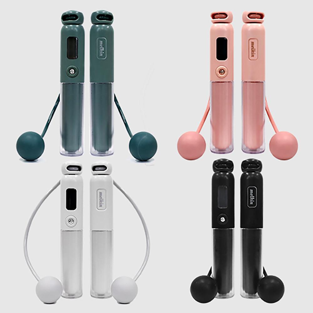 멜킨 줄없는 줄넘기 스마트 노라인 무선 롤린프리미엄 2in1 다이어트 실내 유산소 운동 : 멜킨