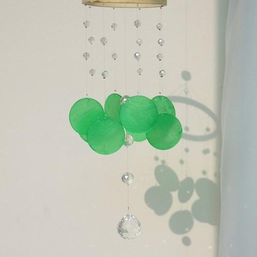 숲속의 빛 자개모빌