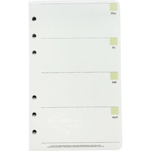 A6 불렛저널 02 - 그린 위클리