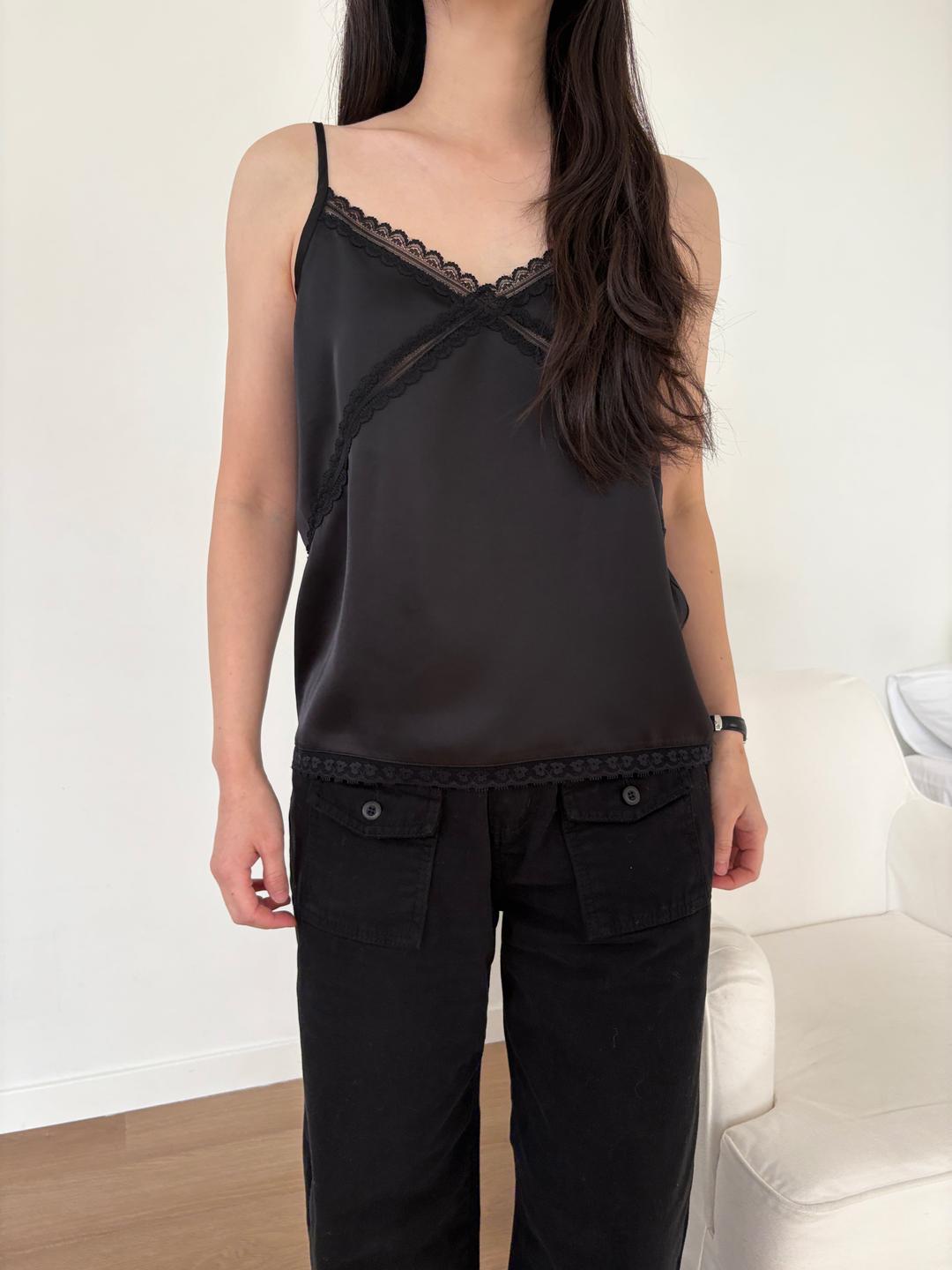 sylvia lace cami (2C)