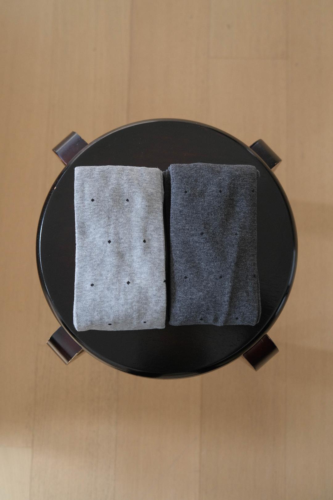 Tiny dot cotton tights (2col)