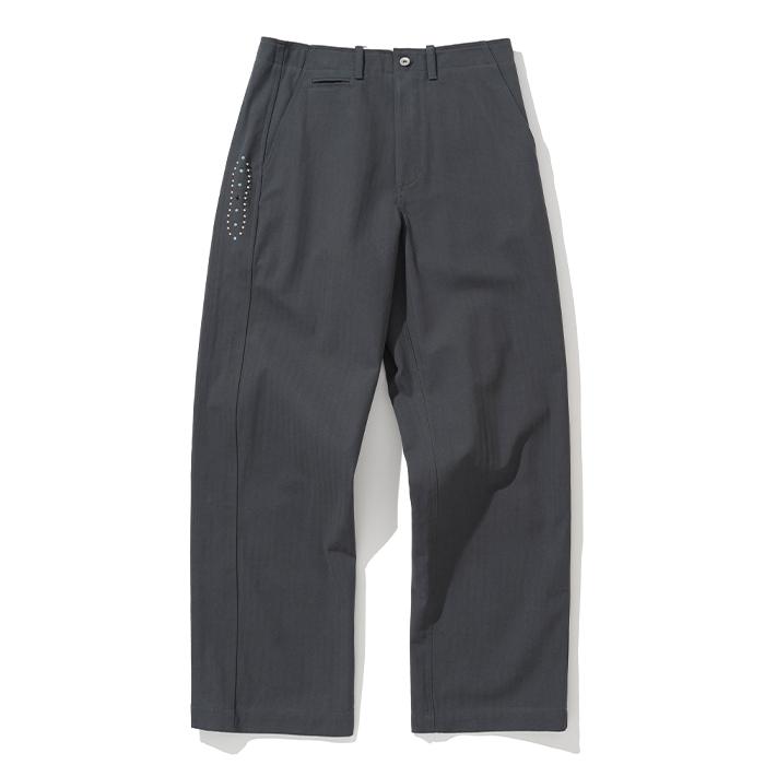 M43 herringbone chino pants charcoal