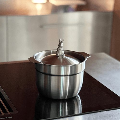 [KUPER] 토끼 라이스팟 단품 (사은품 꼬깔손잡이 증정)