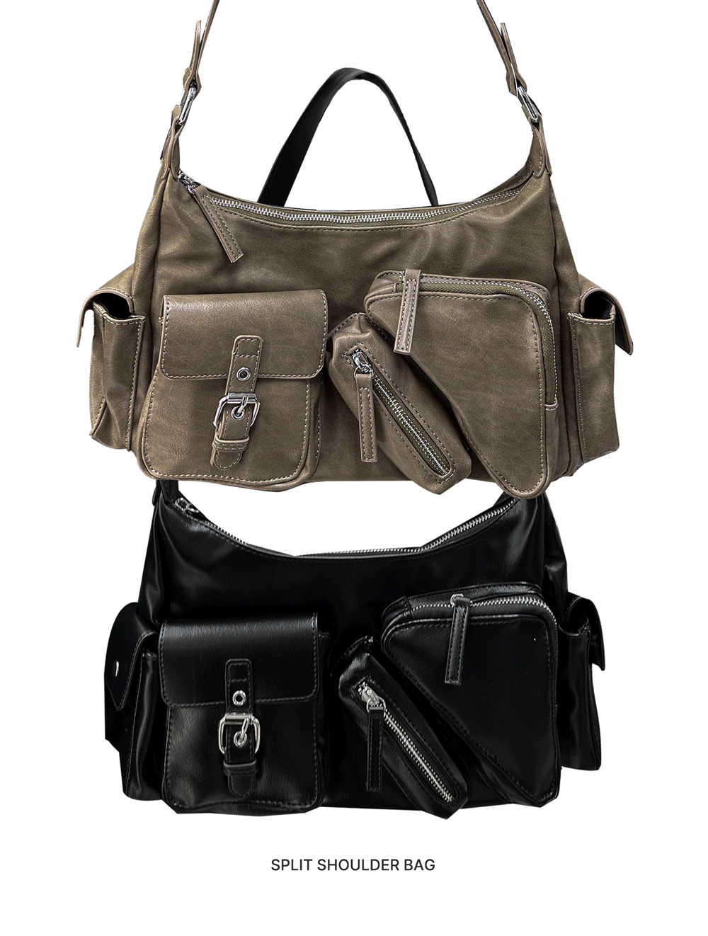 Cave shoulder bag