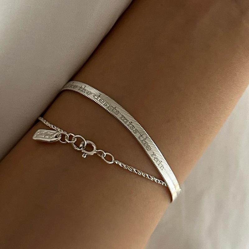Secret letter Bracelet 시크릿 레터 스네이크 팔찌