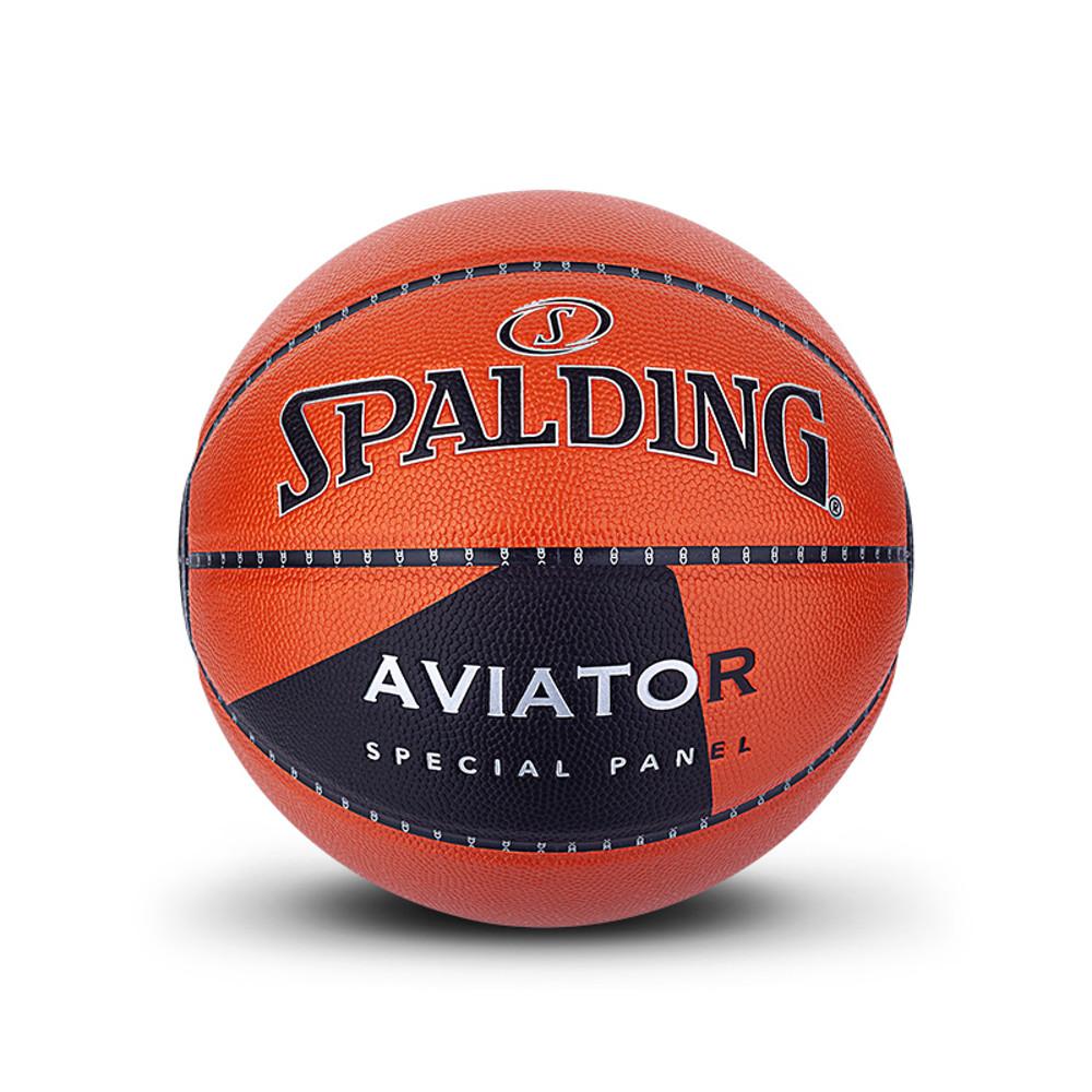 신형 NBA 스팔딩 농구공 한정판 AVIATOR PU 7호 실내외 77-756Y 브라운