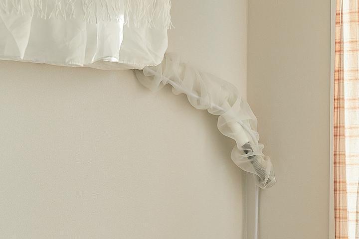 에어컨 배관커버 셔링 코드밴드 가리개 삭스 6color